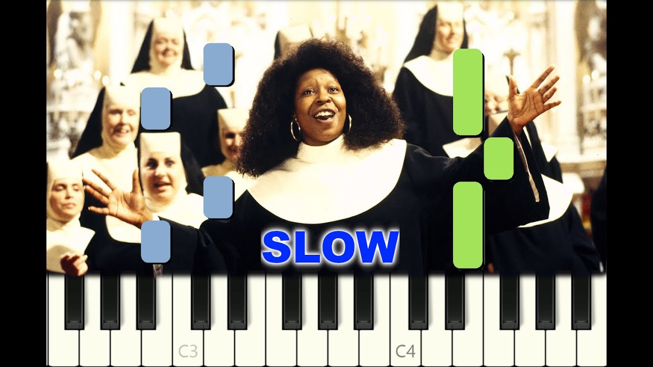 SLOW piano tutorial 