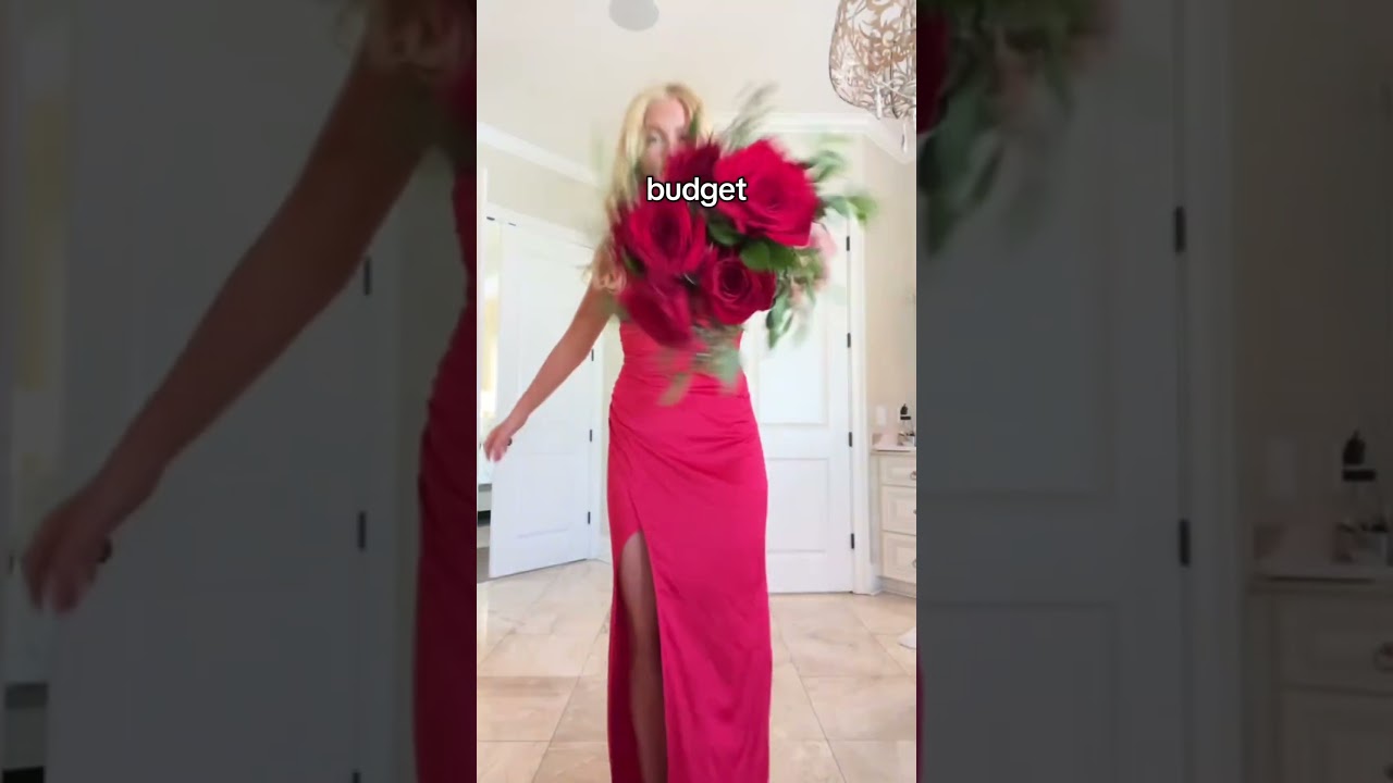 using treffa to find where budget vs expensive red prom dresses are from so you don&rsquo;t have to.👑