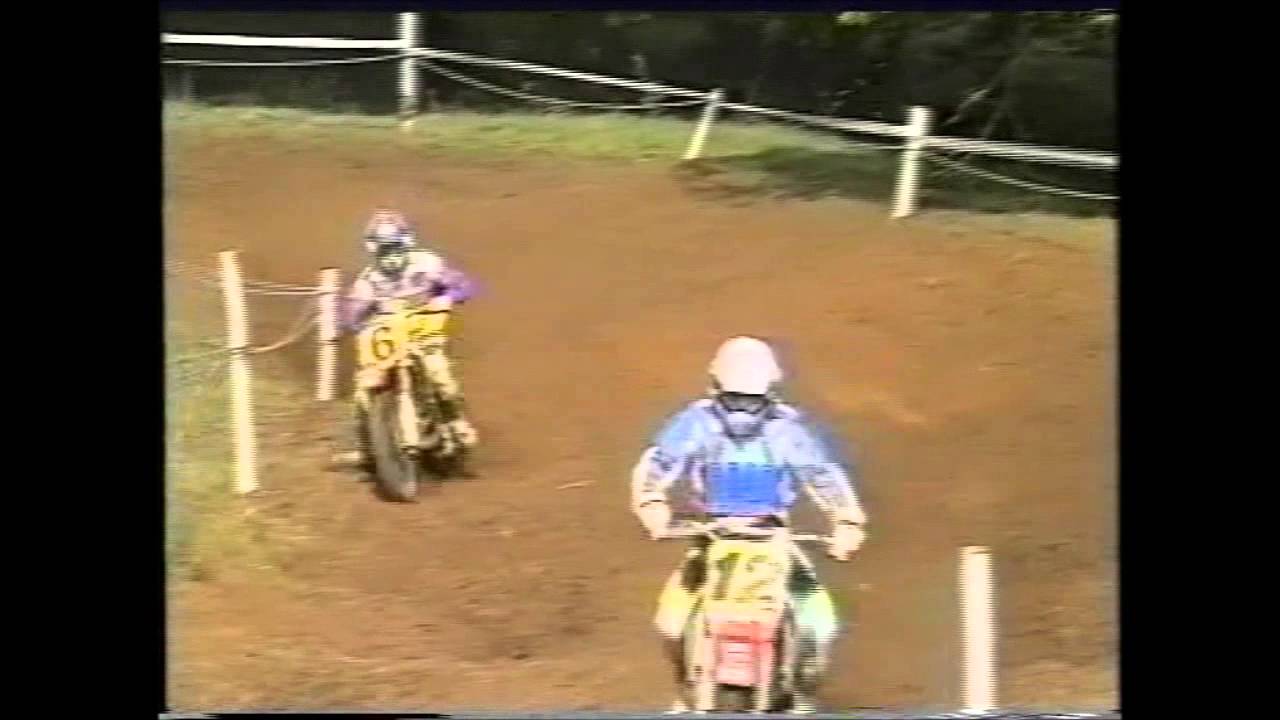 1991 British 500 Motocross Championship rd 5 Boltby Yorkshire