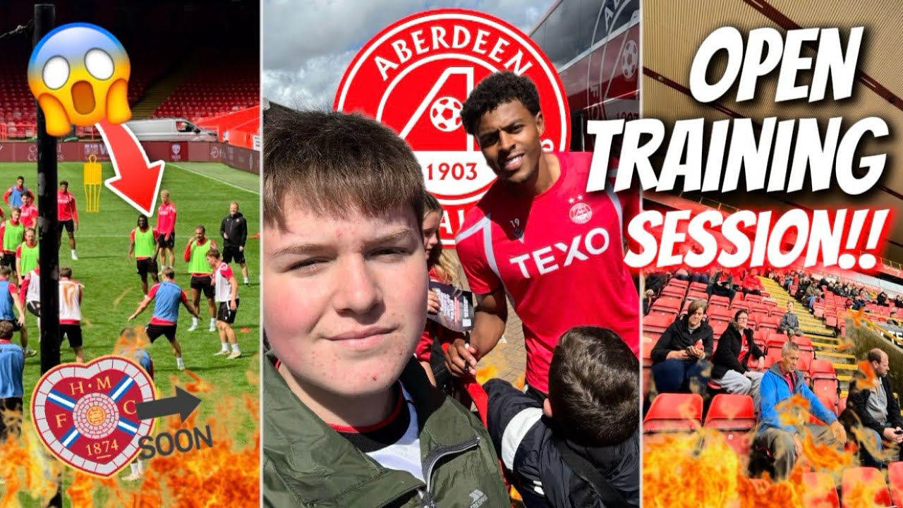 🇦🇹 Я посетил открытую тренировку ФК ABERDEEN перед сезоном 26/27!!! 😱💥
