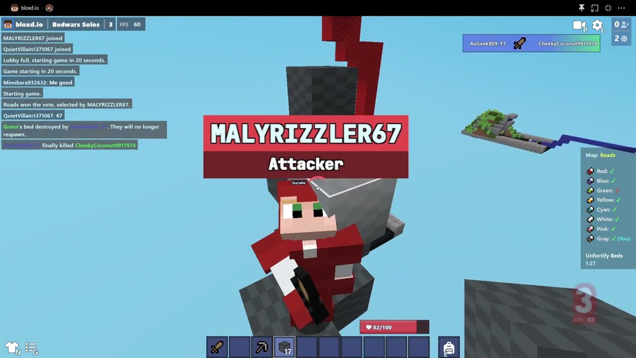Bloxd.io Bedwars compilation