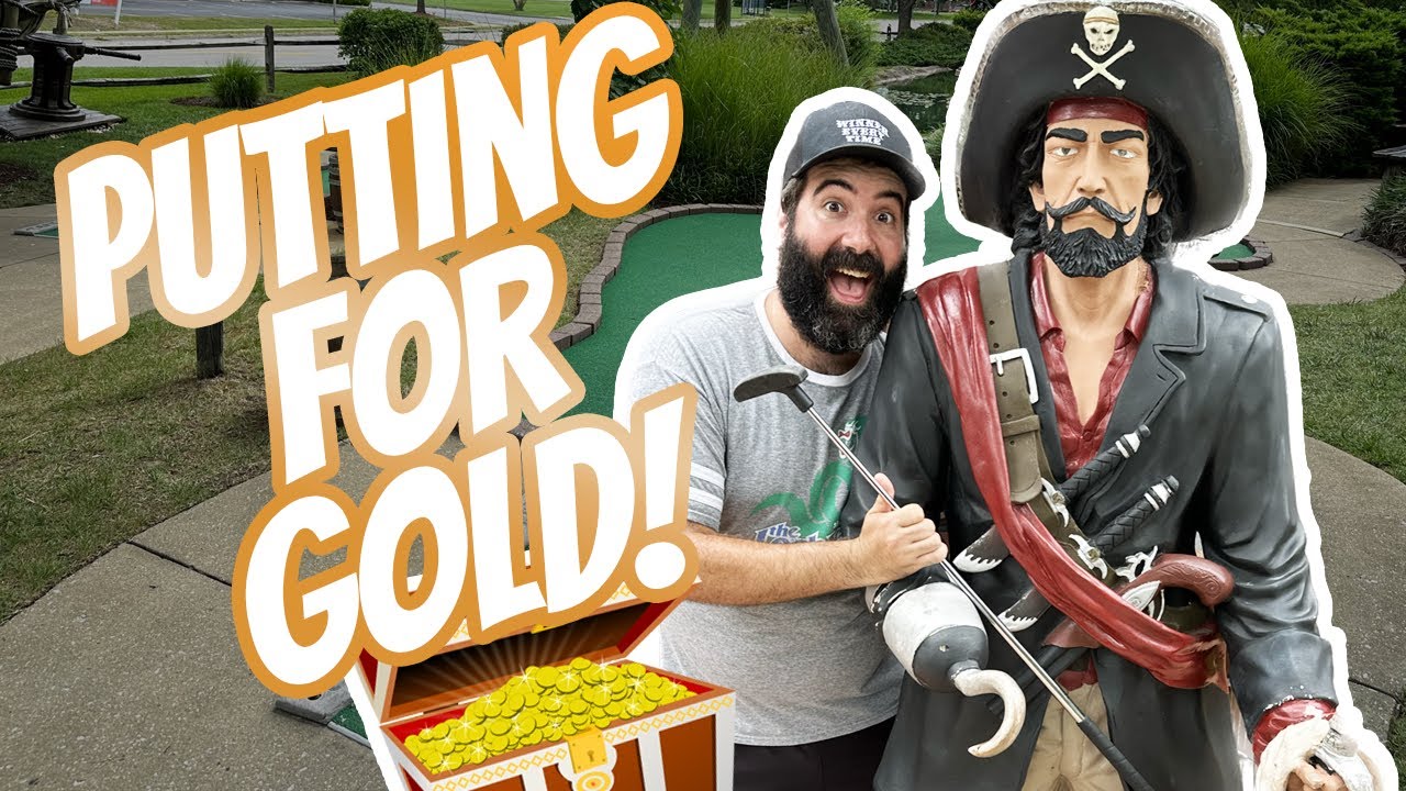 X Marks the Hole in One at Pirate Mini Golf!