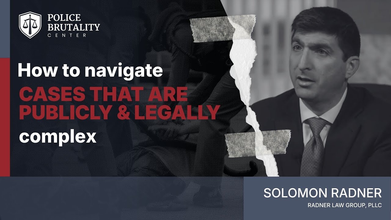 How do you navigate a case that involves both public sentiment and legal complexities?
