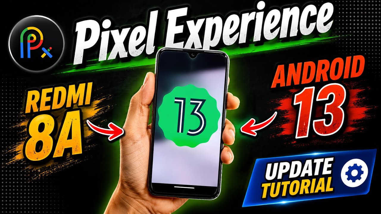 Обновление Redmi 8A до Android 13 🔥 | Пошаговая инструкция по установке прошивки Pixel Experience...