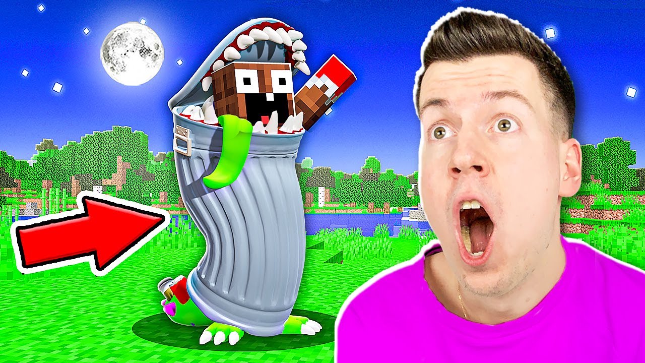 😱 этот *СТРАШНЫЙ* МУСОРЩИК Съел МОЕГО Друга в Майнкрафт !