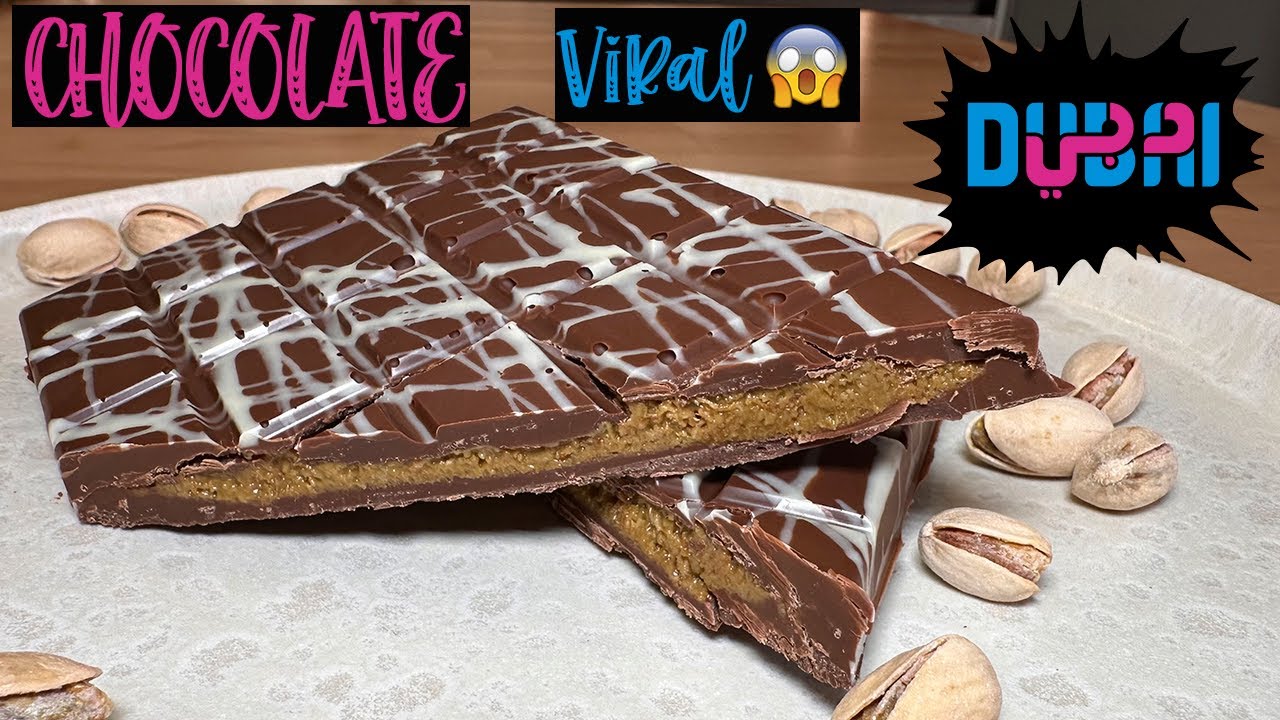 Desde Dubái a tu Cocina! Cómo Hacer la Tableta de Chocolate Más Viral 🍫
