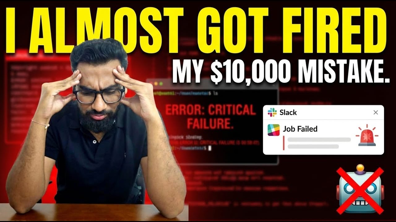 Как я сломал производственную систему (5 честных ошибок)