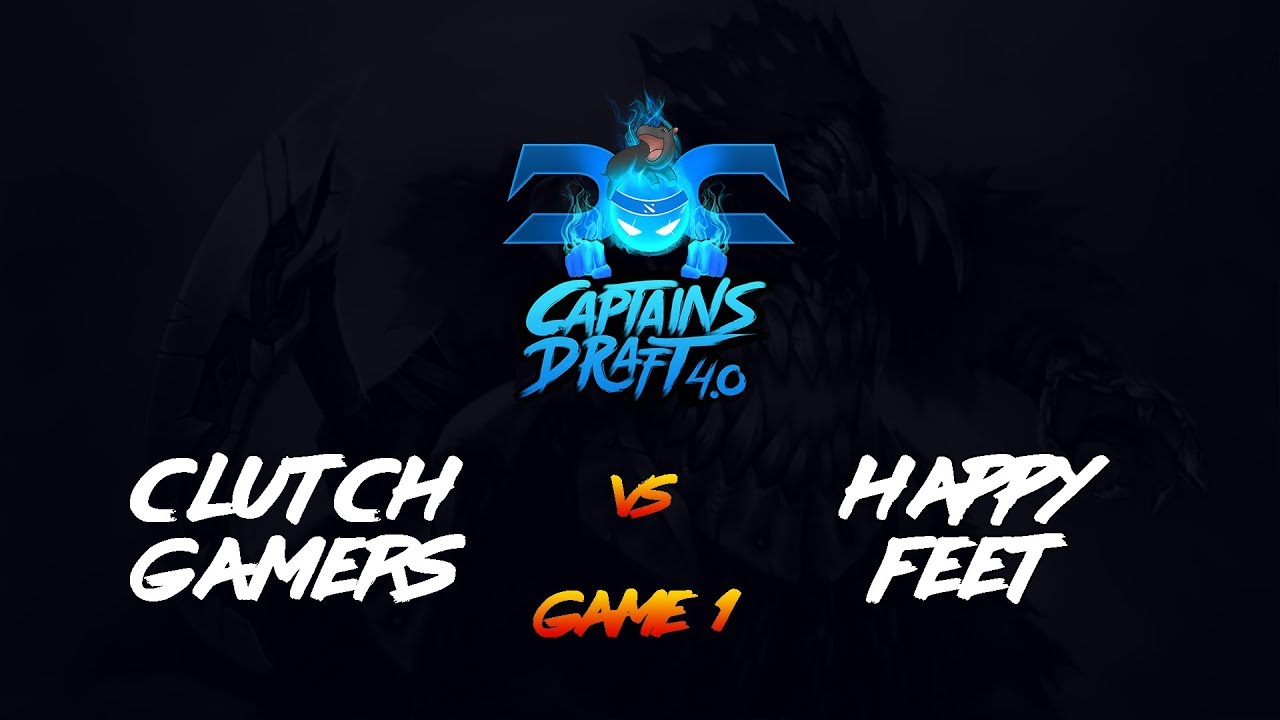 Clutch Gamers vs Happy Feet Game 1 - Captain's Draft 4 SEA Qualifiers