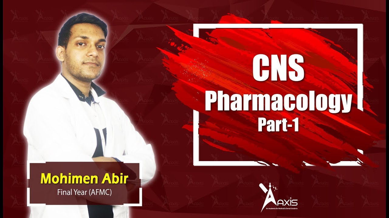 CNS Pharmacology Part-1/2 || Mohaimen Abir (বাংলা)