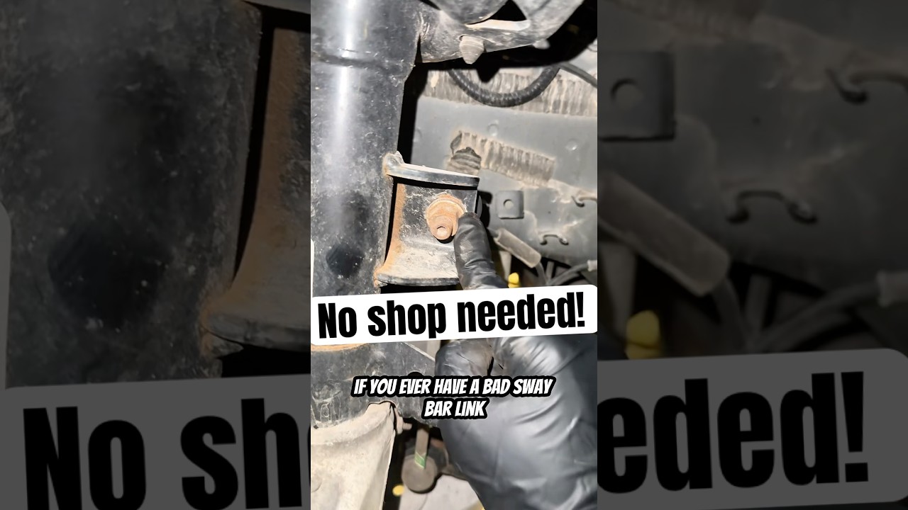 ⏱️ Sway Bar Link Replacement in UNDER 60 Seconds! #mechanic