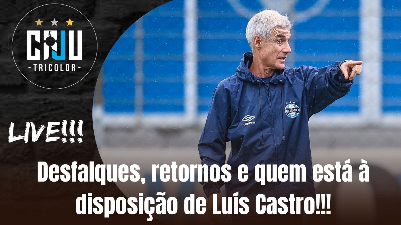 AO VIVO: Desfalques e reforços para Luís Castro / Tudo sobre o jogo contra o Galo e o Grenal.