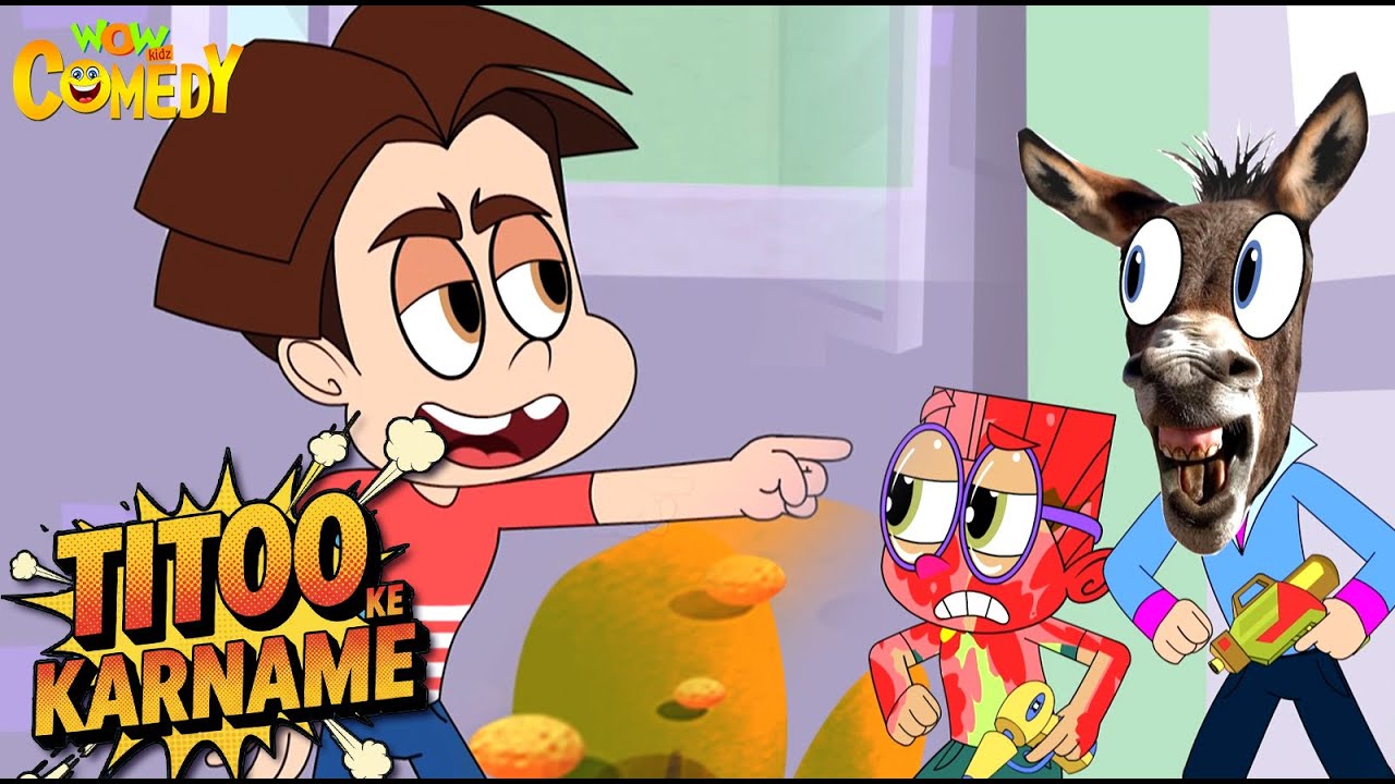 Titoo Ke Karname 06 | Titoo Funny Cartoon Compilation | Hindi Cartoon for Kids #titoo