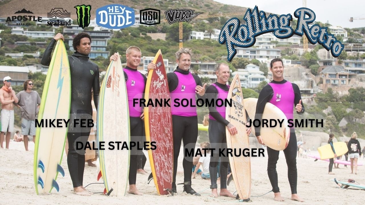 The Ultimate Retro Surf Session: Jordy Smith & Mikey Feb at Llandudno | Rolling Retro 2026