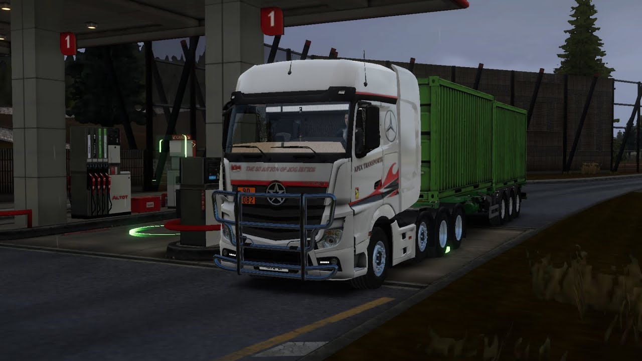 Driving To Lech - Truckers of Europe 3 Gameplay - Realistic Driving 🚛✅