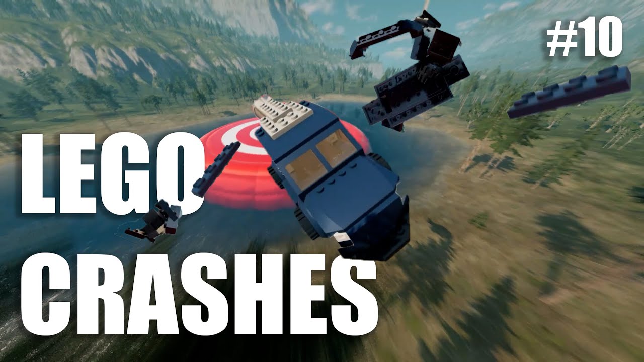 SMASHING LEGO CARS - Best BeamNG Crash Compilation #10