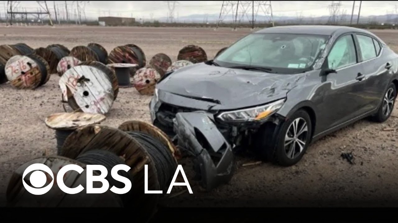 Man rams car into LADWP facility near Las Vegas in possible terror attack, police say