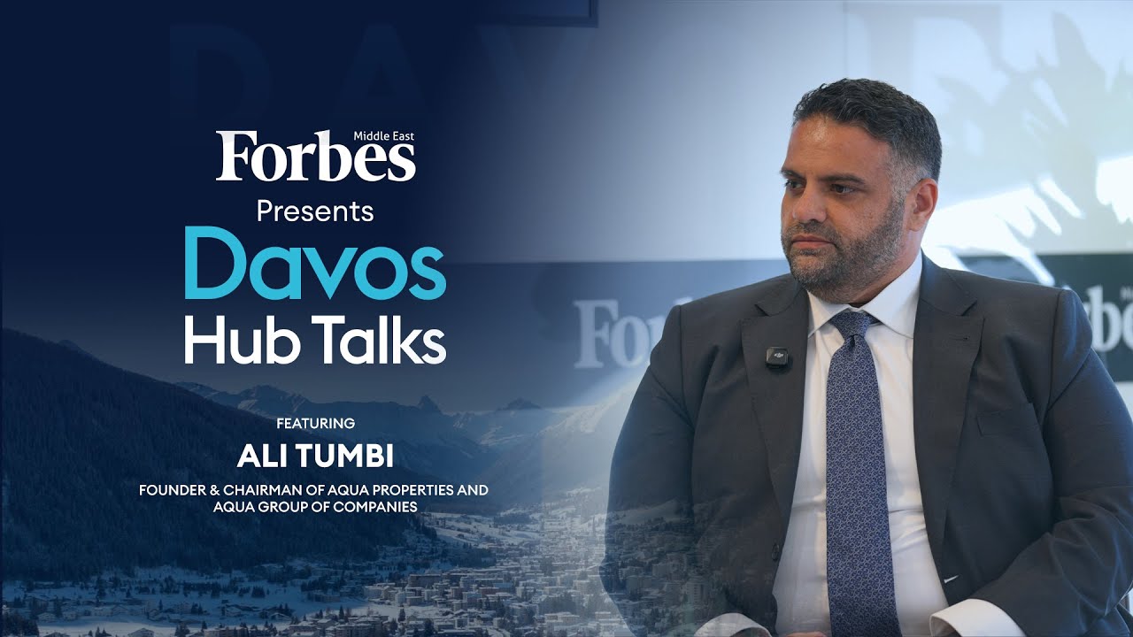 Davos Hub Talks: Ali Tumbi, Founder & Chairman, AQUA Group of companies