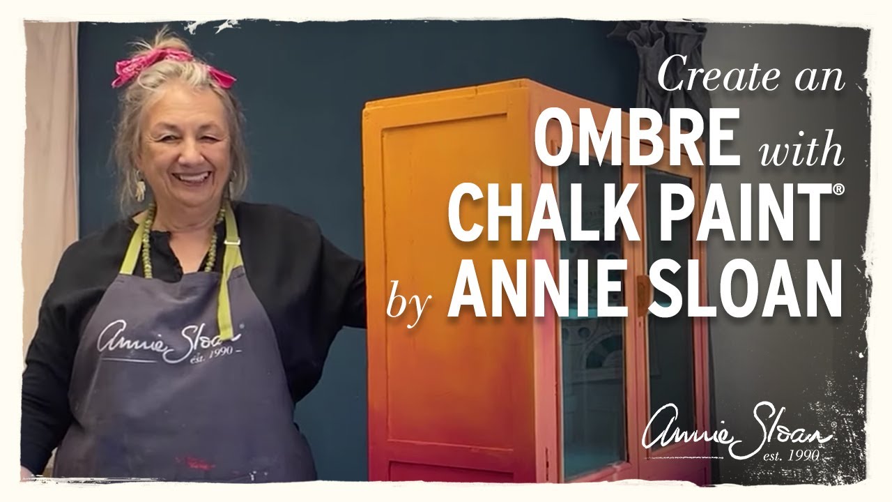 Как сделать омбре с помощью меловой краски Chalk Paint®