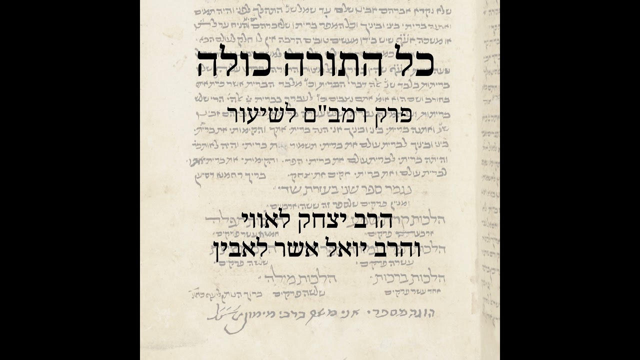 הלכות יסודי התורה פרק ט