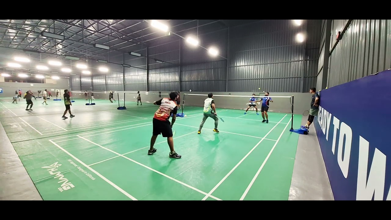 Badminton Blaster 1st Quater 2026 Cup Knockout Match || Ashwin & Prasanna Vs