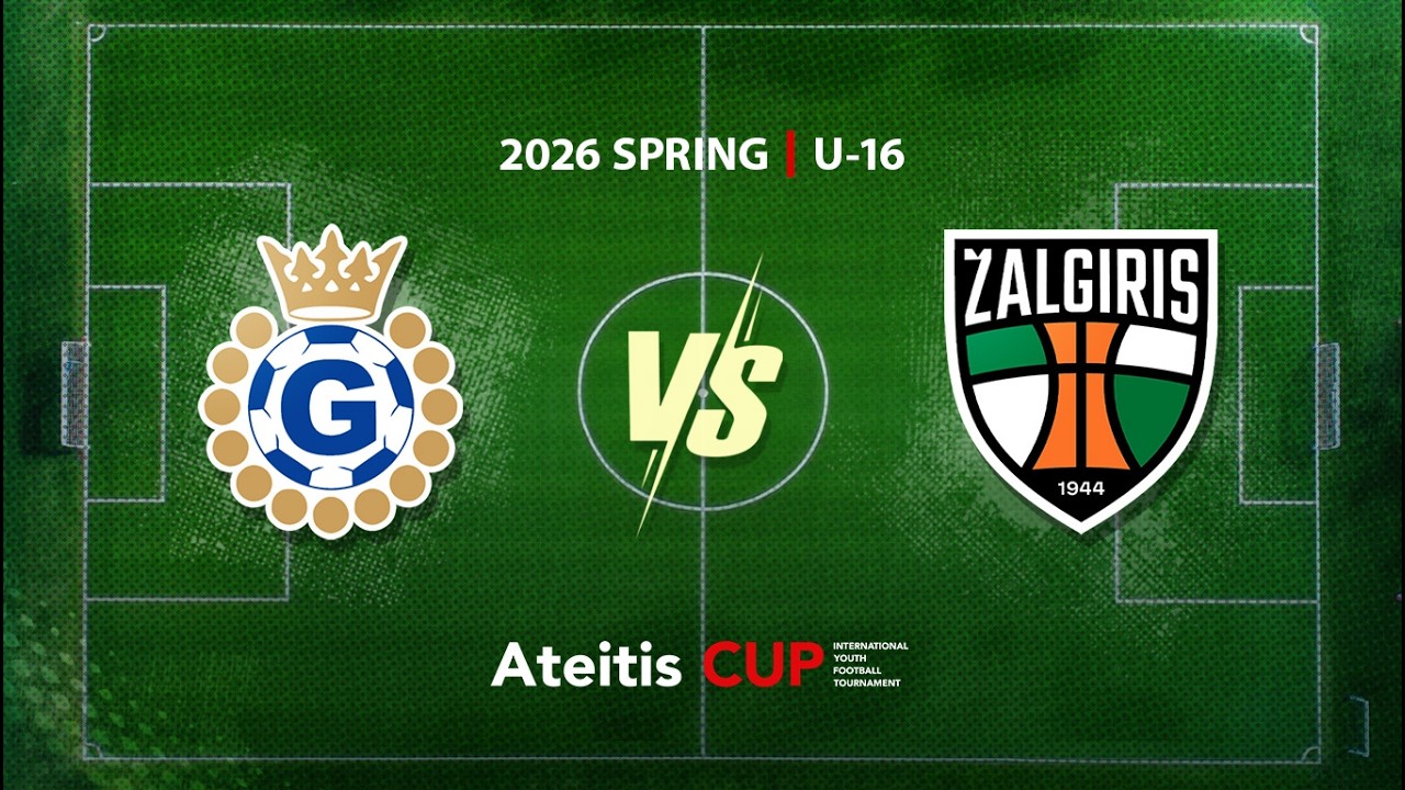 FK Gintaras Palanga — Kauno Žalgirio FA / Ateitis CUP 2026 SPRING | U-16, Group B