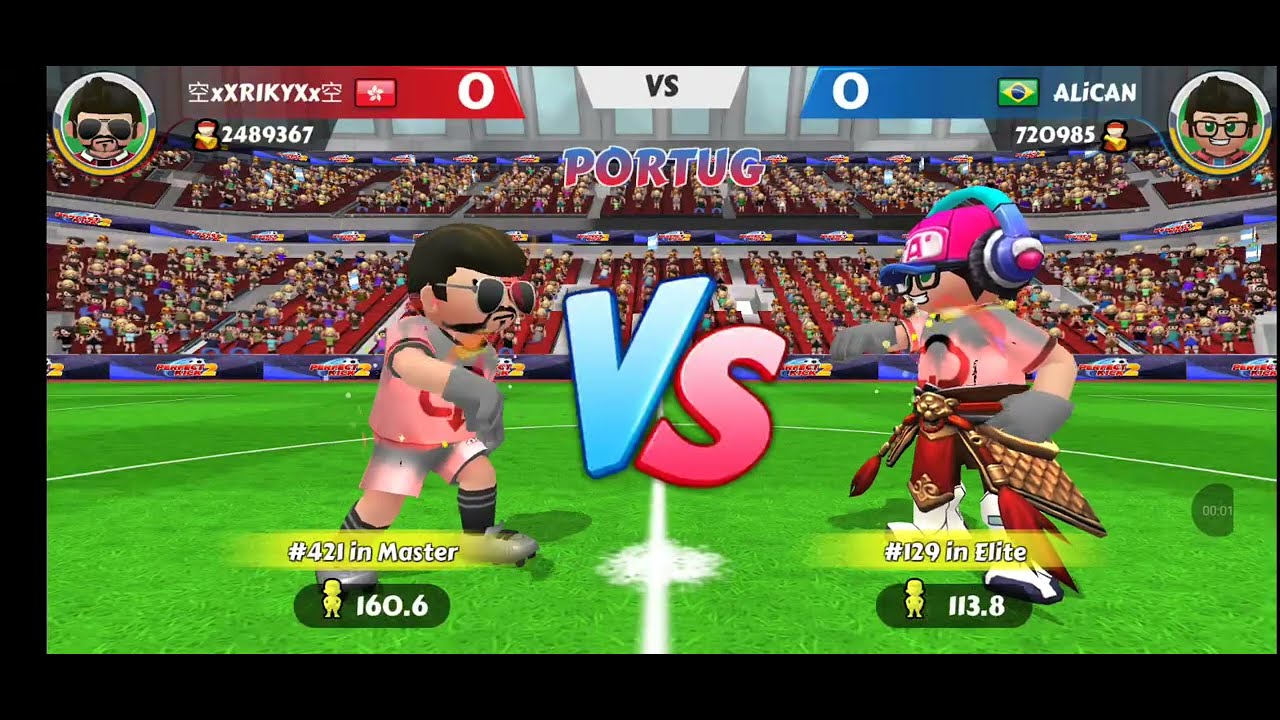 Perfect Kick 2, new shoot tricks! 空xXRIKYXx空 VS ALiCAN