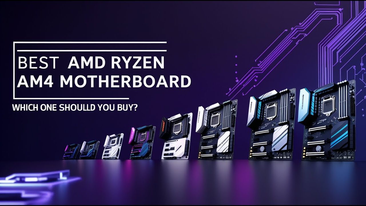 5 лучших материнских плат AM4 для процессоров Ryzen в 2025 году
