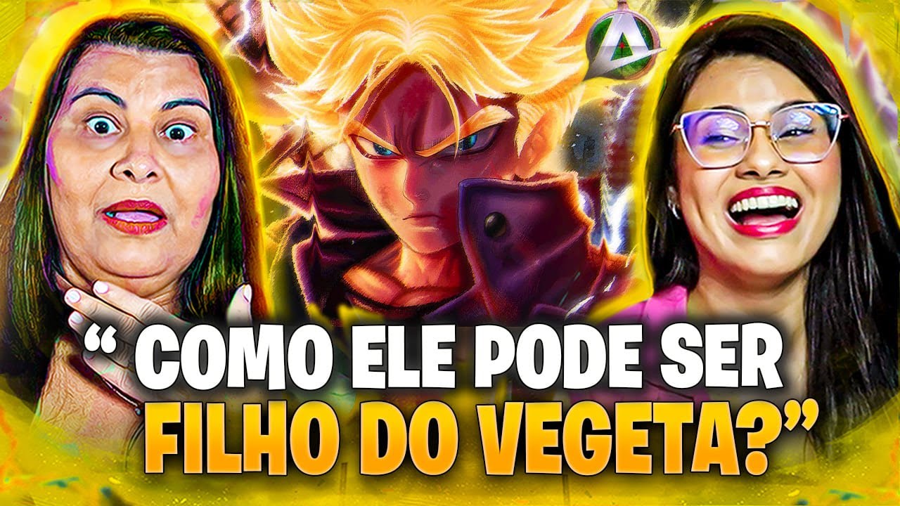 ELA FICOU PASMA! 😱 ♪ Mirai Trunks (Dragon Ball Z) | Última Luz do Futuro | AniRap