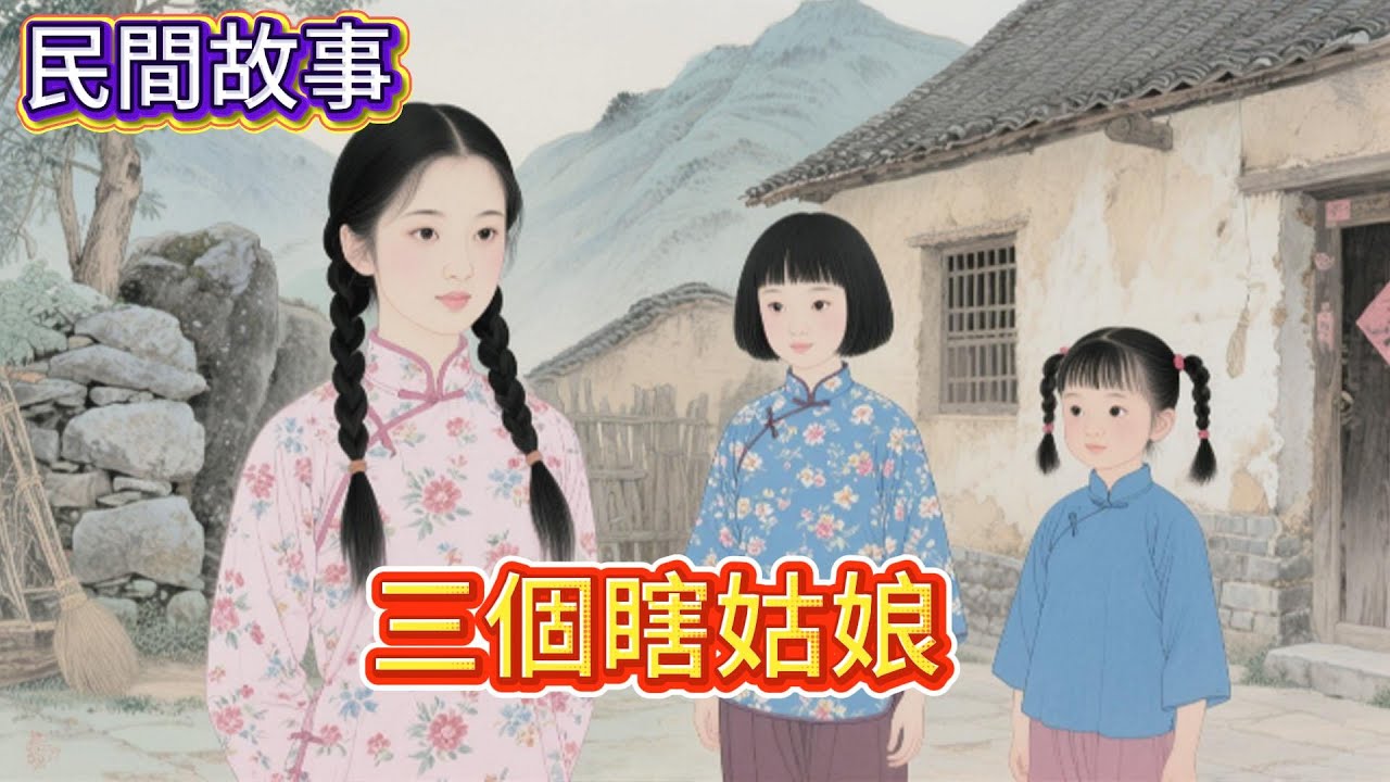 三瞎女被爹娘扔山谷！山洞喝口泉水竟開眼，包袱裡的寶貝嚇傻後娘！#民间故事 #故事頻道 #听书 #民間故事 #有聲書 #說書 #睡前故事 #情感