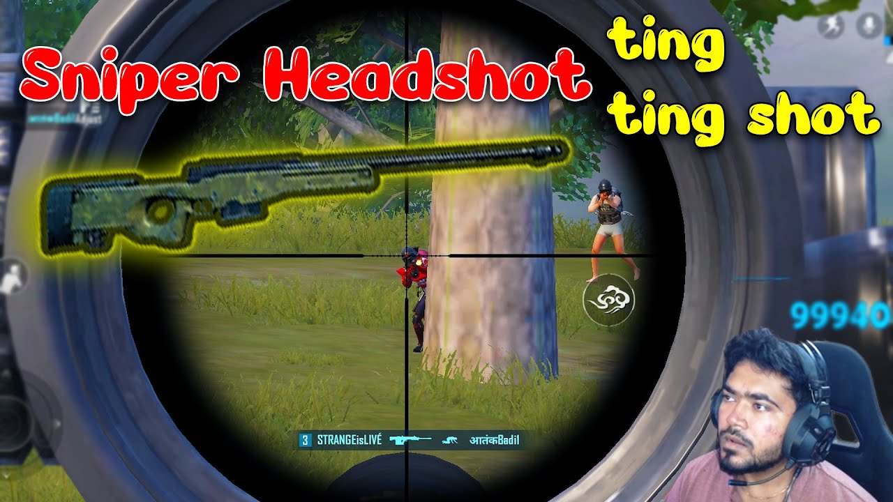 Sniper Headshot Challenge - ting ting Pattase Only