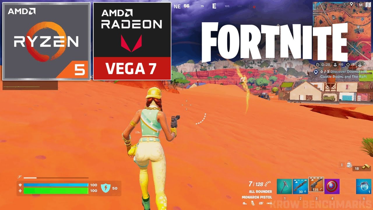 Fortnite - Ryzen 5 5600G + VEGA 7 - [Chapter 5 : Season 4]