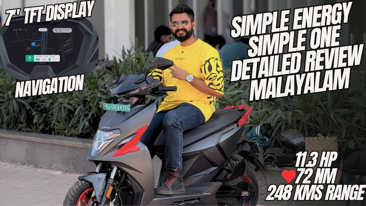 Simple One EV Scooter Detailed Review Malayalam | ഒരു അക്രമ Electric Scooter with 248 kms Range