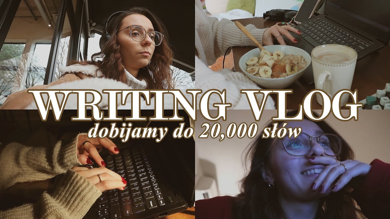 WRITING VLOG 🎪 | motyw poświęcenia 💓 | piszemy w kawiarni ☕️  | JADĘ NA KONCERT BIG TIME RUSH!! 😭
