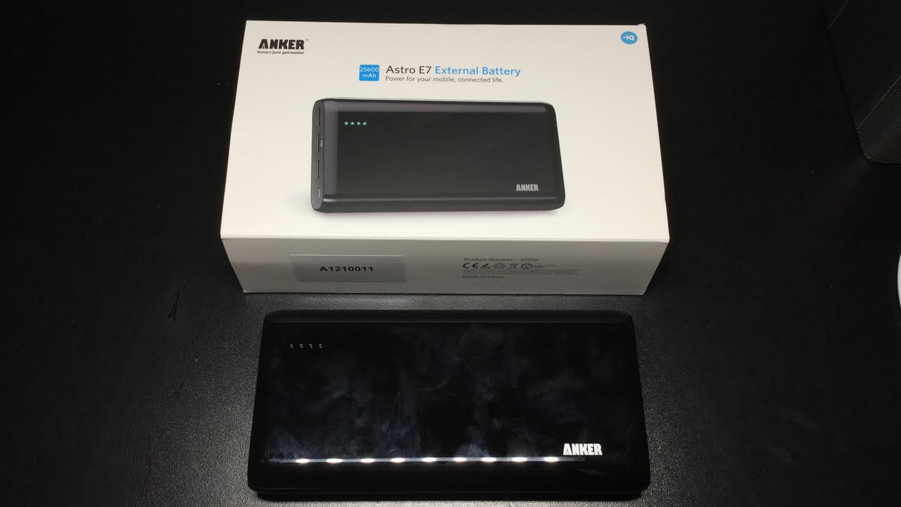 Review: Anker Astro E7 25600mAh Battery Pack