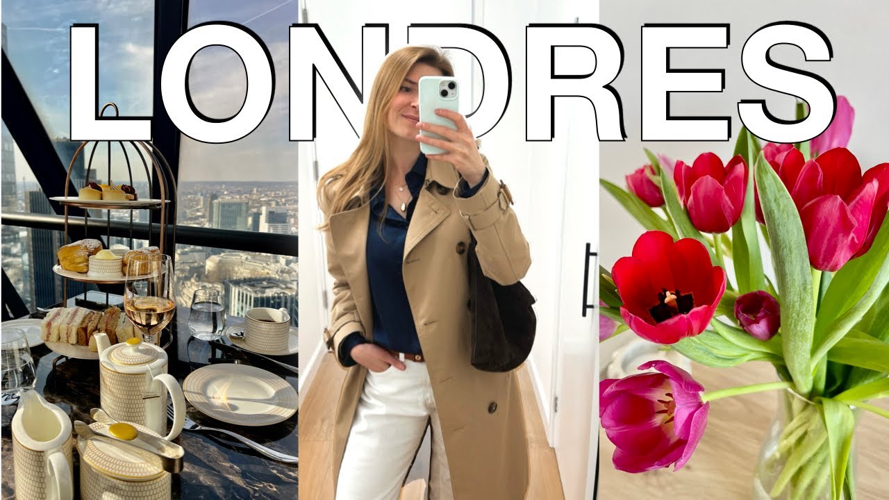 VLOG À LONDRES | Retour de courses, afternoon tea au Gherkin et blabla