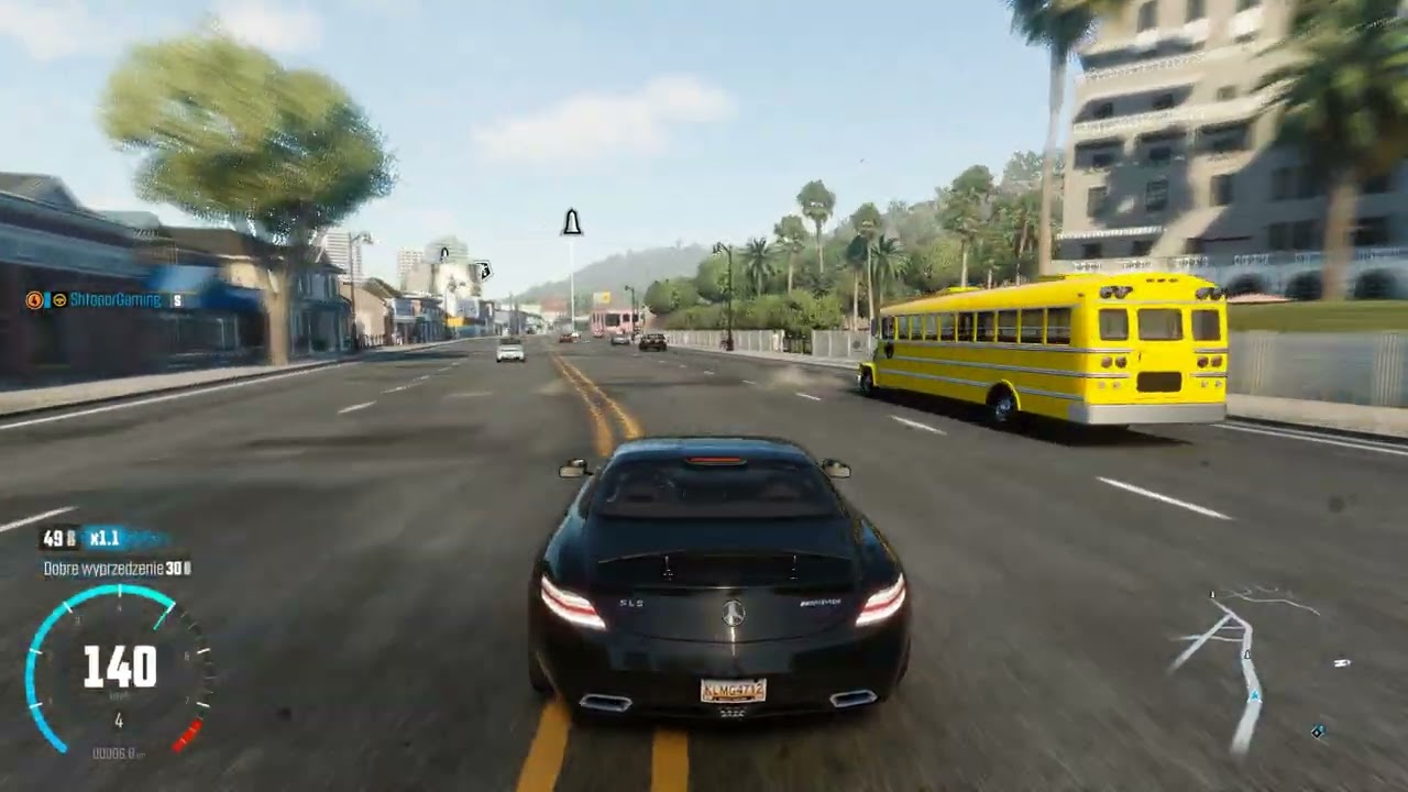 The Crew Mercedes Benz SLS AMG