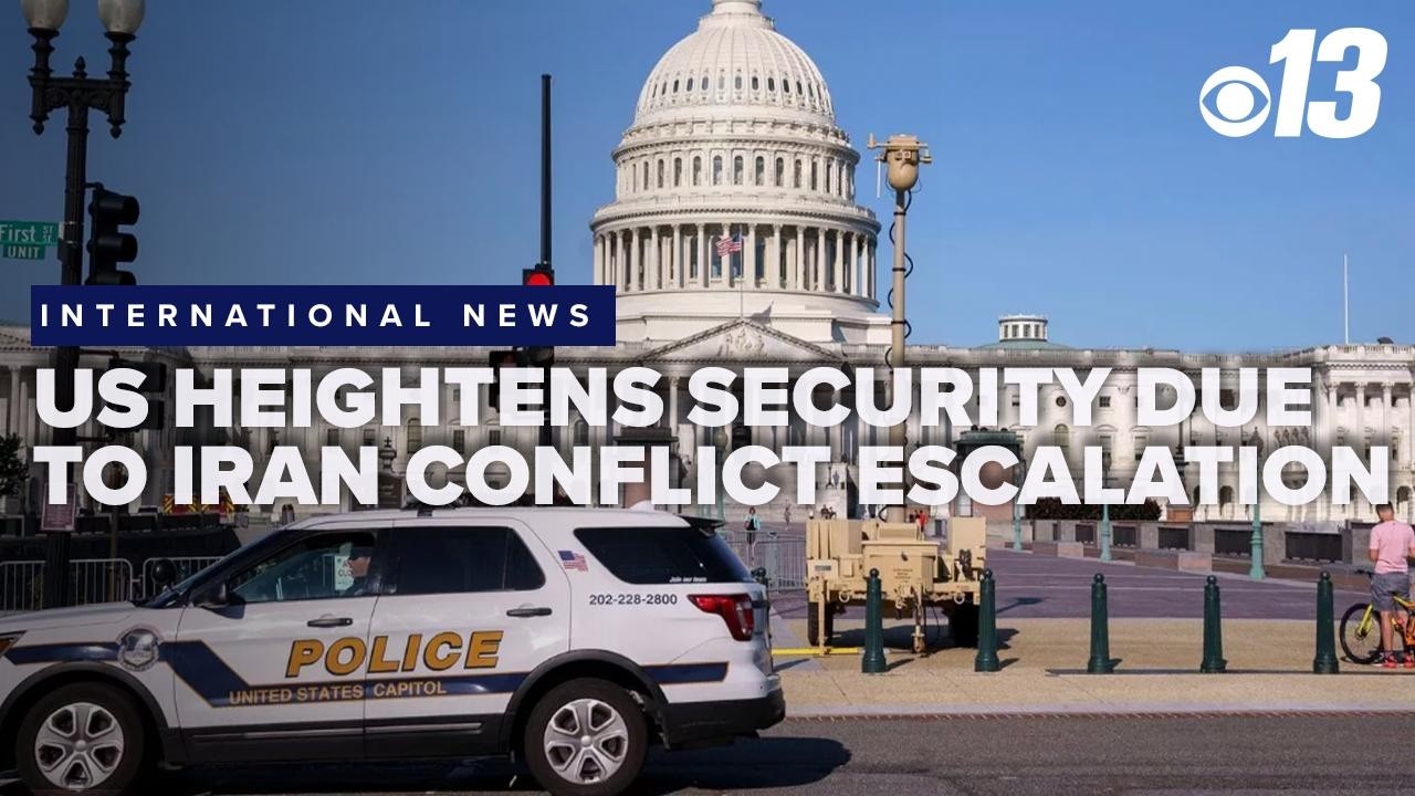 US heightens security at Capitol following Iran missile strikes