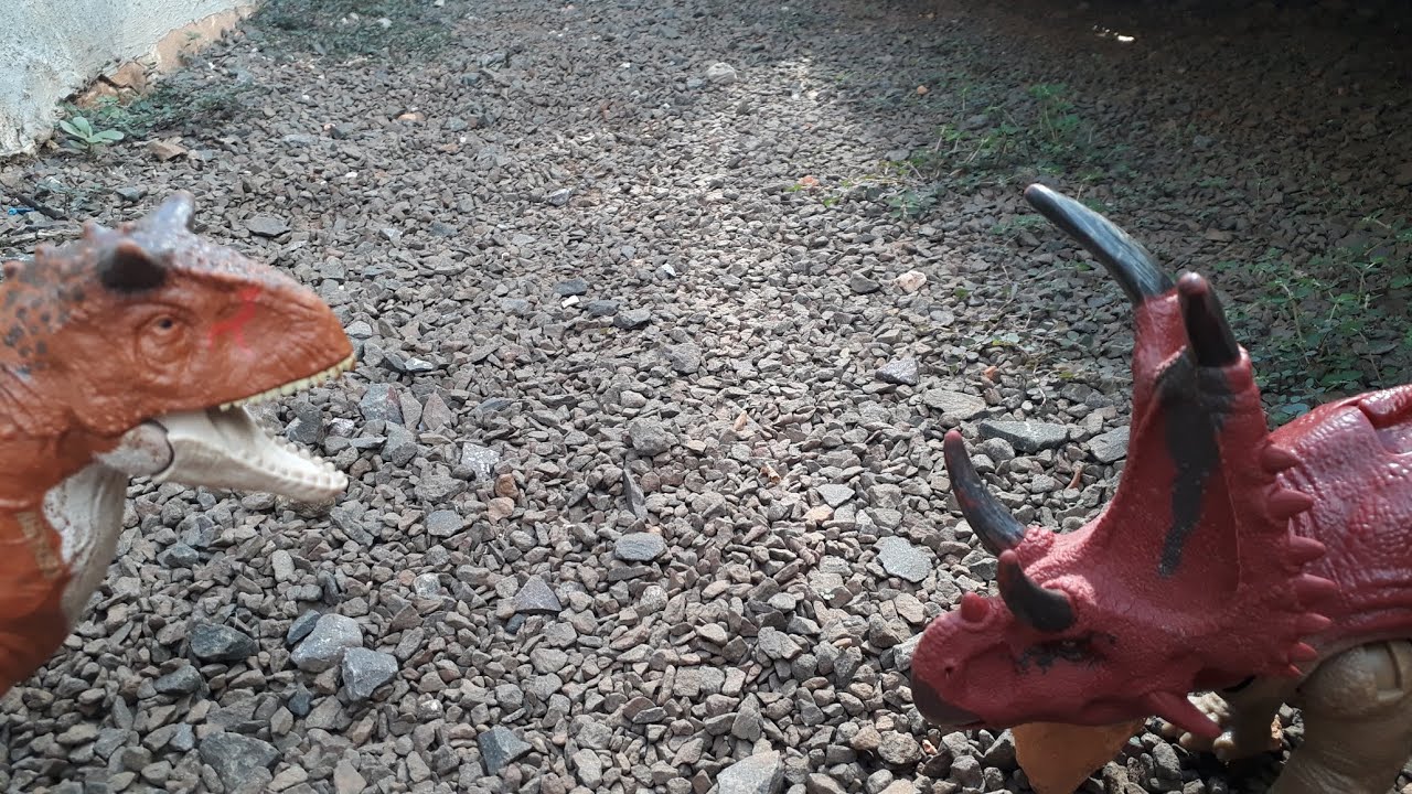Carnotauro VS ceratopsideo 