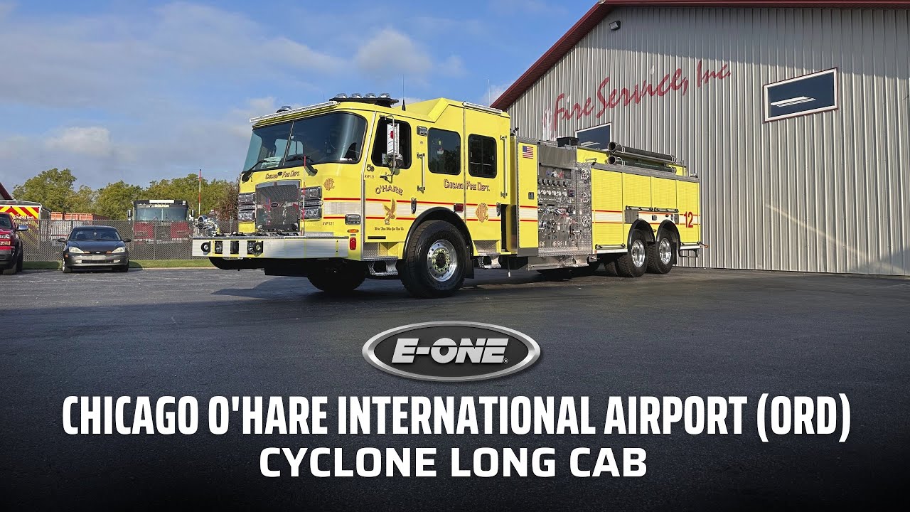 Chicago O’Hare International Airport - E-ONE Cyclone Long Cab Fire Truck