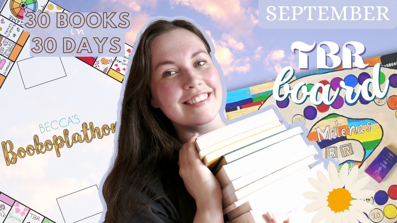 SEPTEMBER TBR 🎲 | Bookoplathon, TBR BOARD & 30 books in 30 days?! 🥸