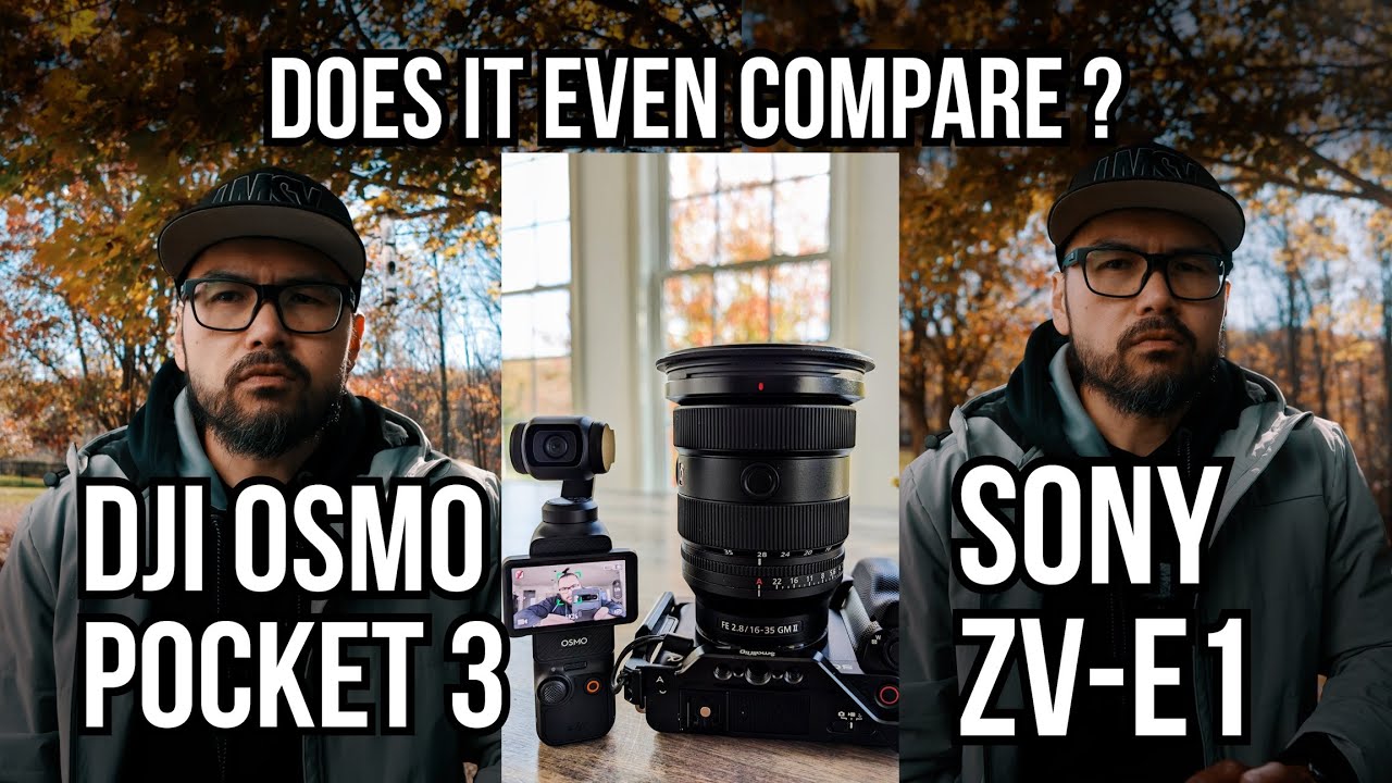 DJI OSMO POCKET 3 vs SONY ZV-E1 / FX-3 / a7SIII @DJI