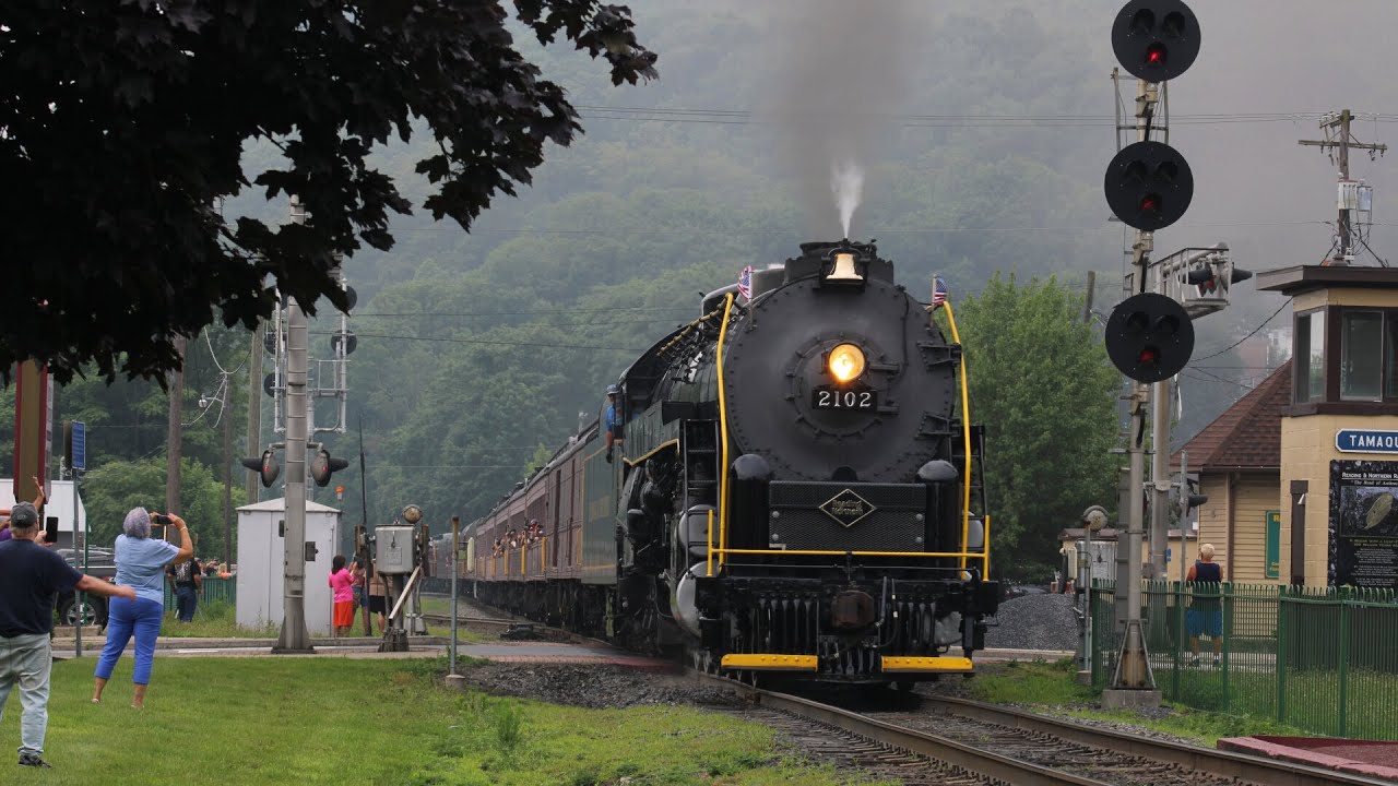 Chasing The First RBMN 2102 Iron Horse Rambles Of 2023 + LGSR Action In Jim Thorpe, PA! (7/1/23)