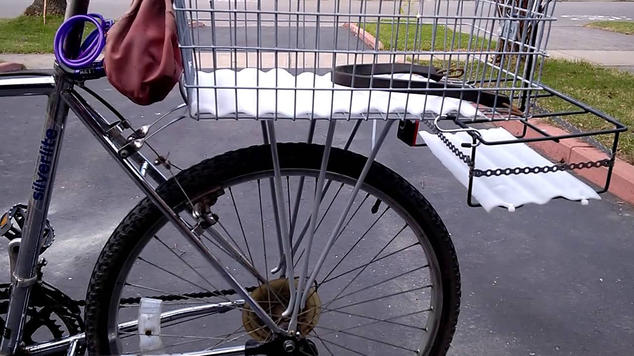 Bike Rack Basket - MT Racing mountain bike