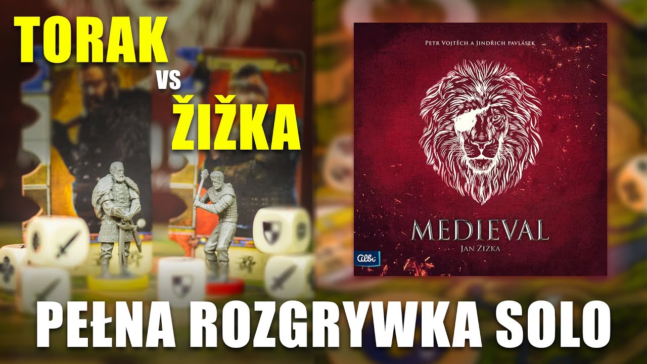 MEDIEVAL: JAN ŽIŽKA - Gameplay Solo | Zasady