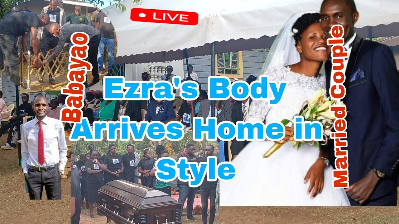 LIVE:Ezra Obiero(BABAYAO) Body Arrive Home  Sad See What  Happened 