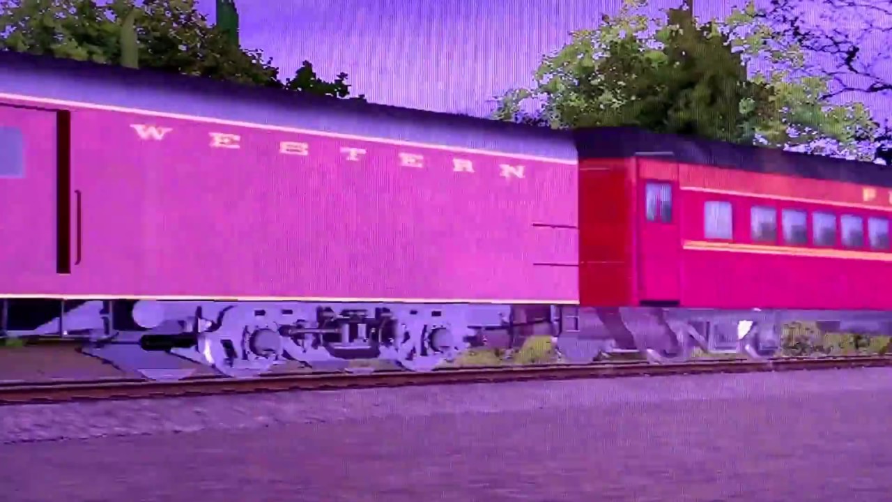 BM&R 425 And NKP 765 Pulls A 30-Car Passenger Train