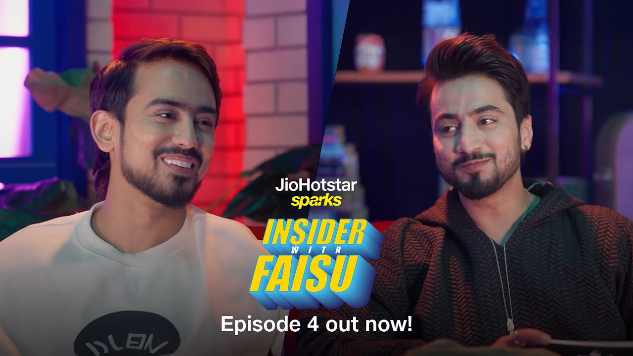 Insider With Faisu | Episode 4 | @MrFaisu & @Adnaan07 | Now Streaming | JioHotstar Sparks