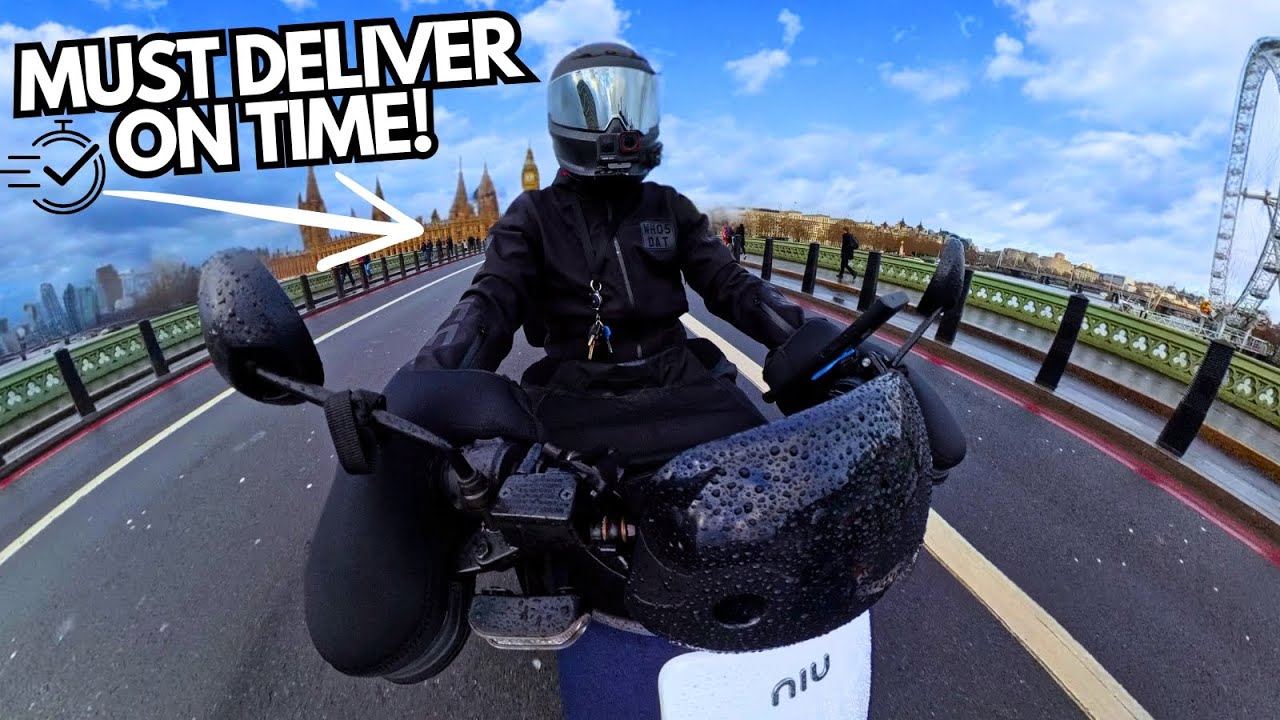 Delivering Builders Materials At 9AM In Central London - Food Delivery Is Quiet In January!