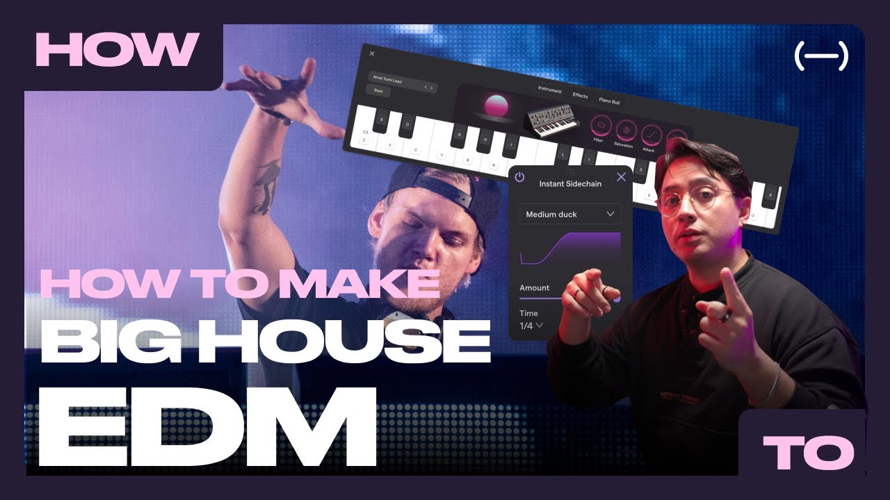 How to create Big House EDM - Like Avicii