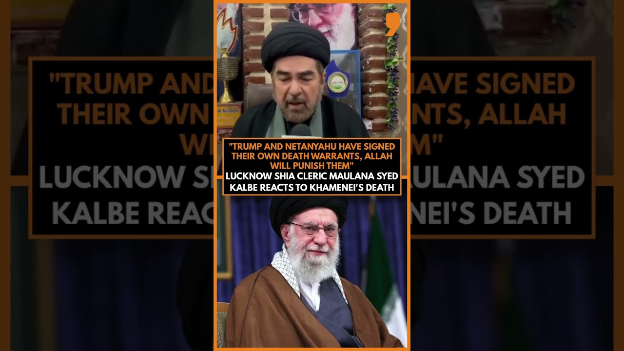 Maulana Kalbe Jawad Calls Khamenei Strike &lsquo;Cowardly&rsquo;, Announces 3 Days Mourning In Lucknow | News9